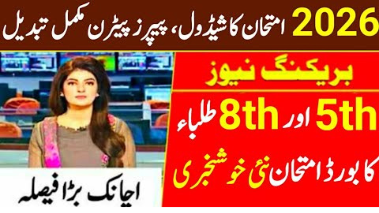 Class 5 and 8 Board Exams