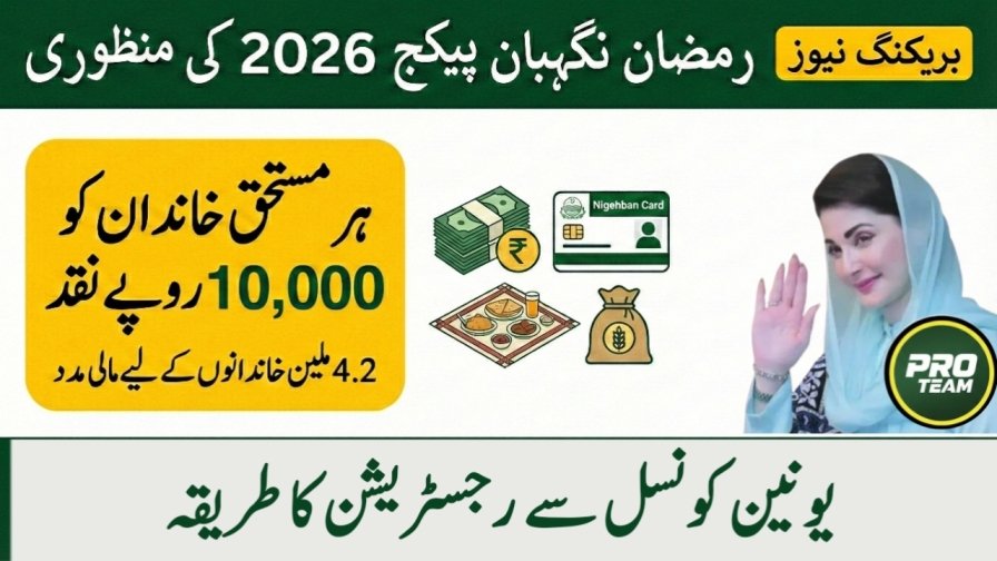 Ramzan Negahban Card 2026 Offline Registration Through Union Council Latest News
