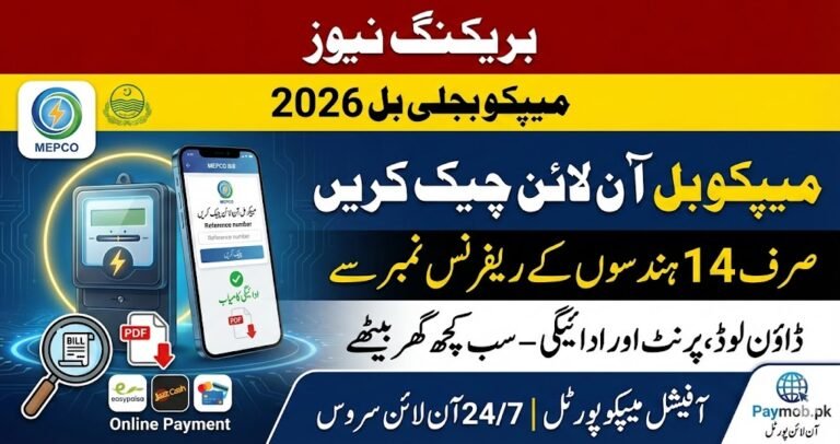 How To Check MEPCO Electricity Bill Online in 2026